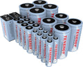 NiMH Rechargeable 26-Cell Battery Package 8AA/8AAA/4C/4D/2 9V P852557