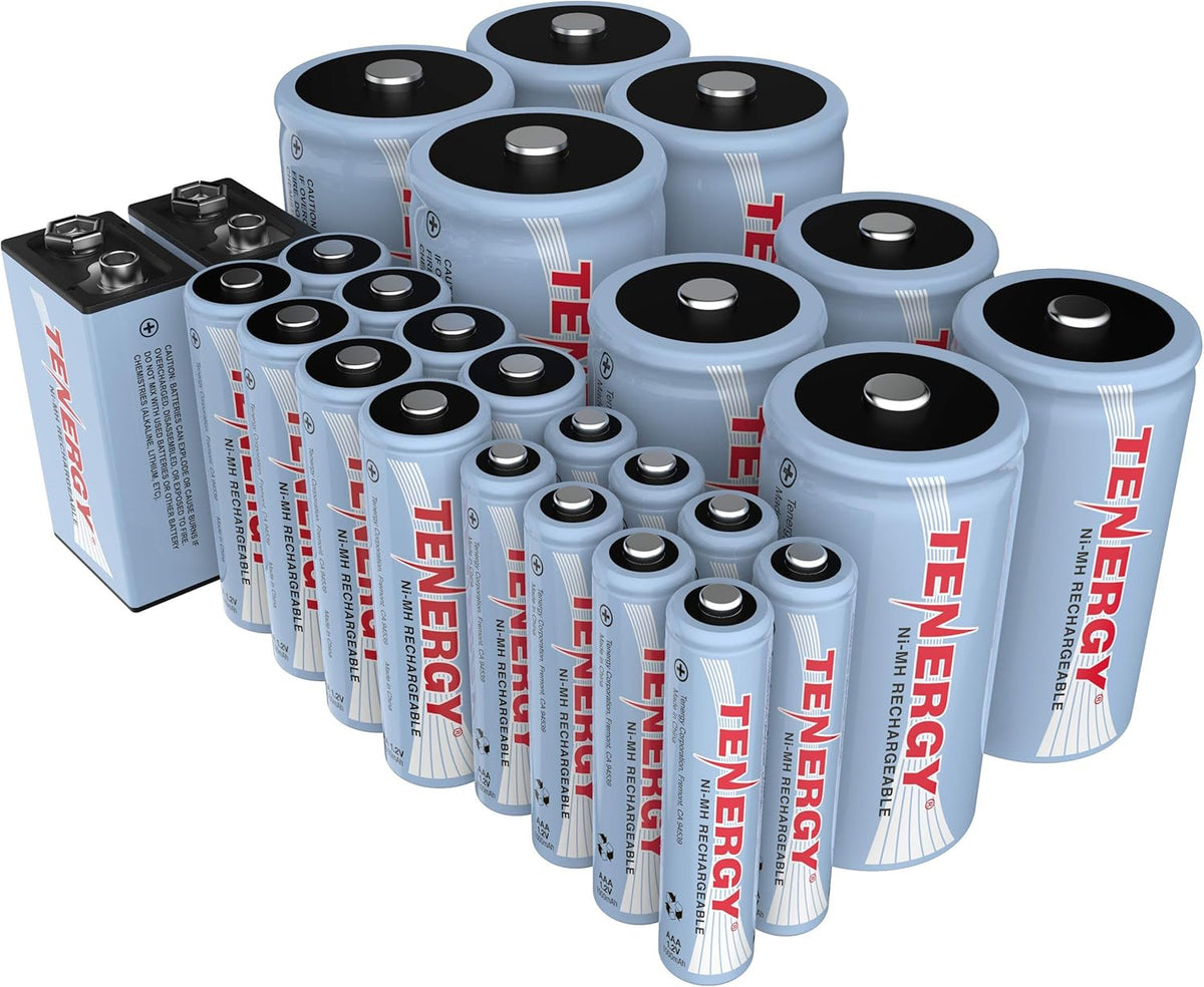 NiMH Rechargeable 26-Cell Battery Package 8AA/8AAA/4C/4D/2 9V P852557