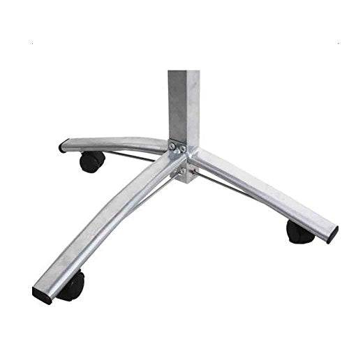 Brown Tilt Top Overbed Table with Wheels K991