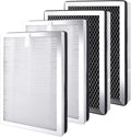 4 Pack H13 True HEPA Activated Carbon Replacement Filters R8271