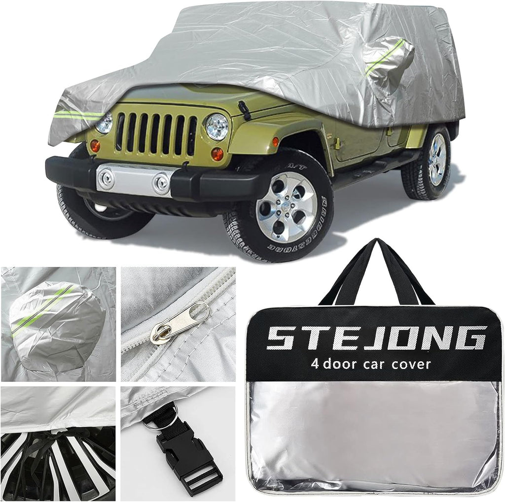 Camouflage SUV Cover with Driver Door Zipper O237