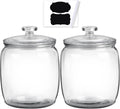 2 Pack 71 oz Glass Jar with Lid W756