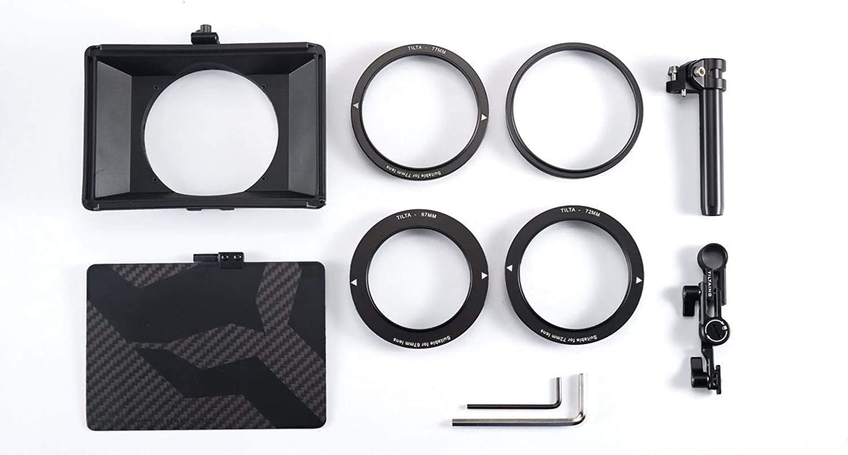 Mini Matte Box with Four Lens Adapter Rings H71758