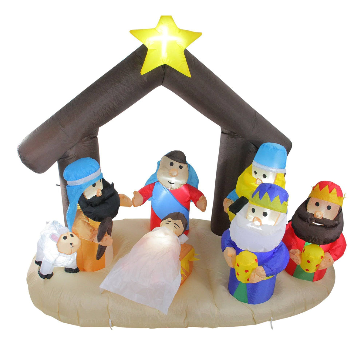 5.5 ft. Inflatable Lighted Christmas Outdoor Decoration X45620