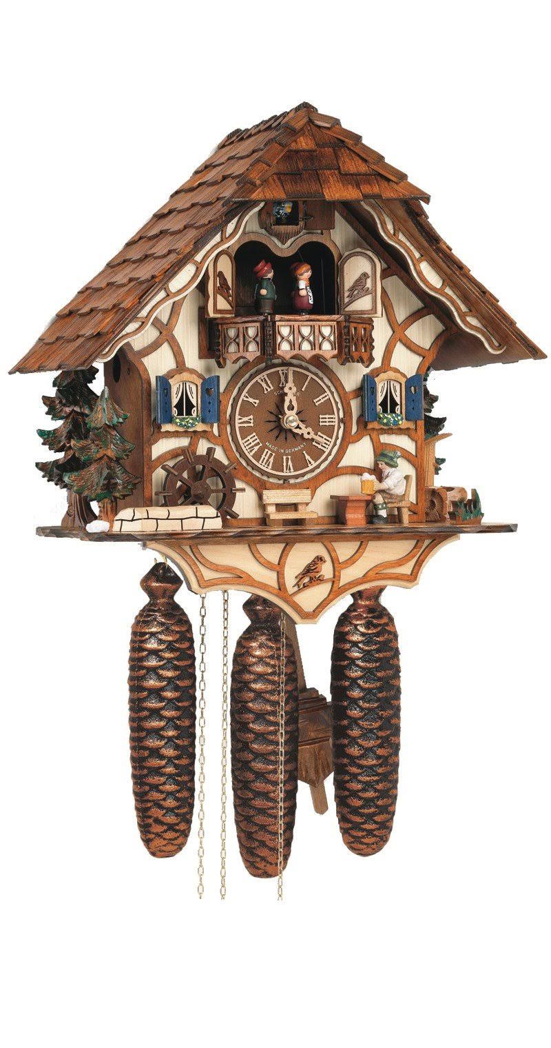 8-Day Black Forest Chalet Clock N7725