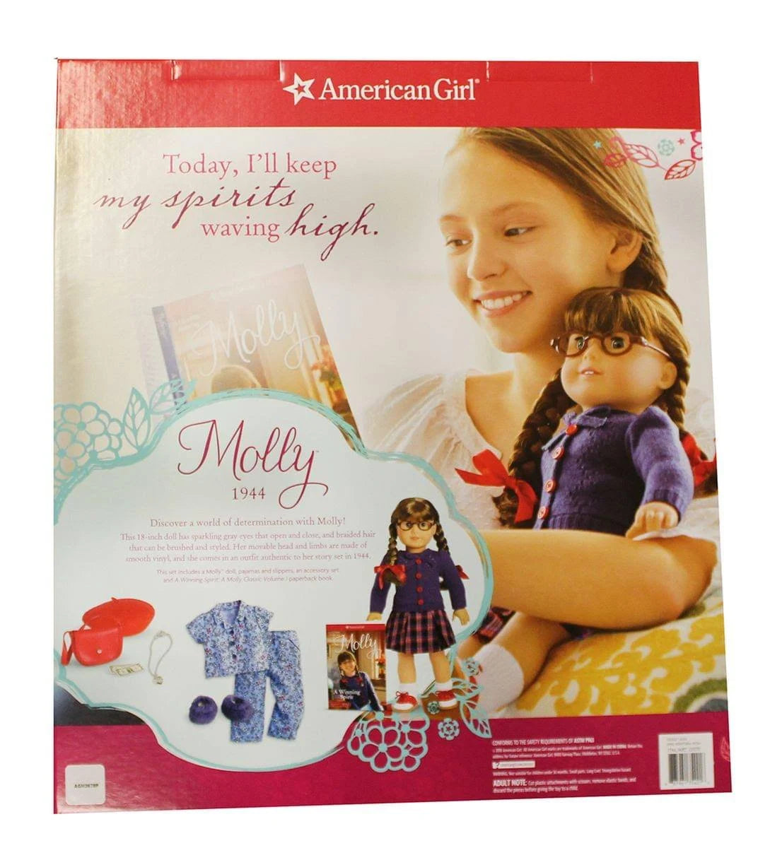18-inch Doll + PJ Set + Book O5059