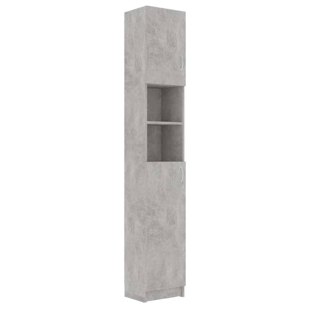 Bathroom Cabinet Concrete Gray Chipboard I33819