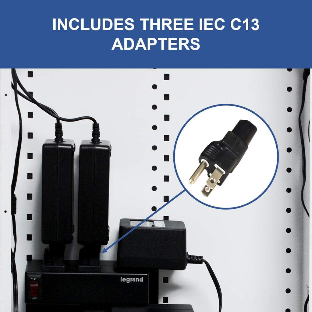 6 Outlets Half Width Power Strip U55939