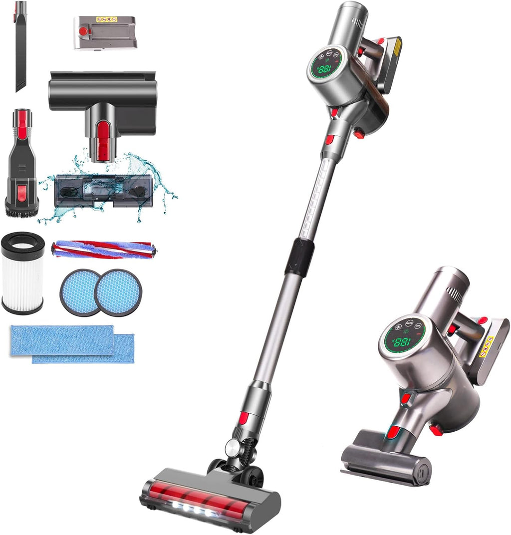 Cordless Vacuum Cleaner 27KPa 380w Brushless Motor Stick Vacuum 11 in 1 A5258