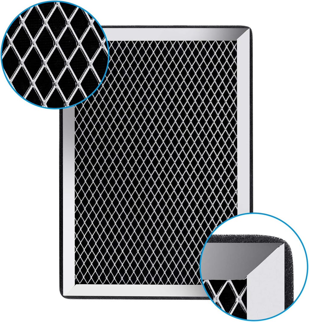 4 Pack H13 True HEPA Activated Carbon Replacement Filters R8271