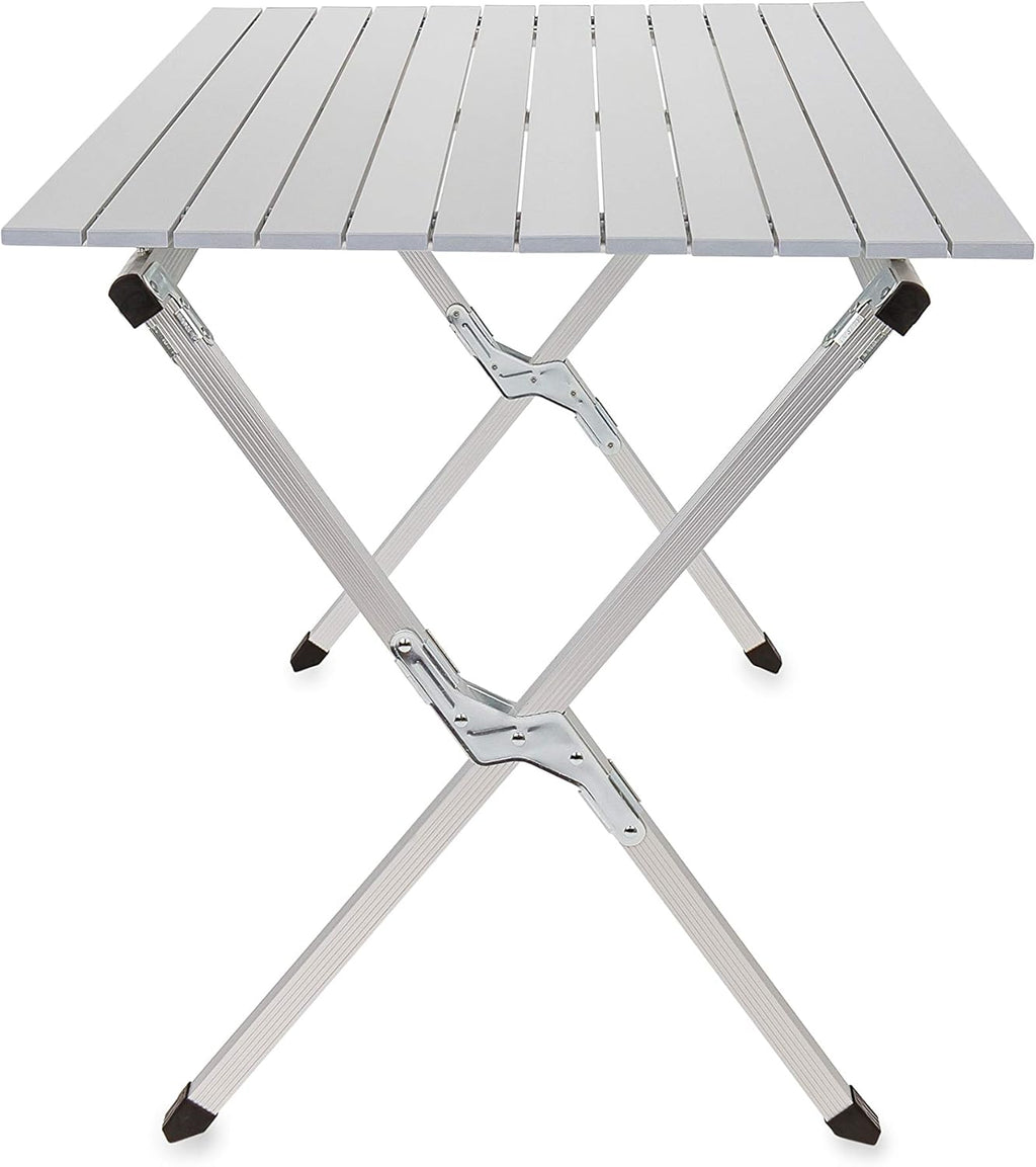 Aluminum Roll-Up Campsite Table with Carrying Bag V657790