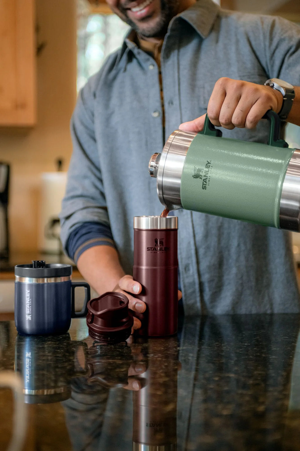 48 oz Stainless Steel French Press G435