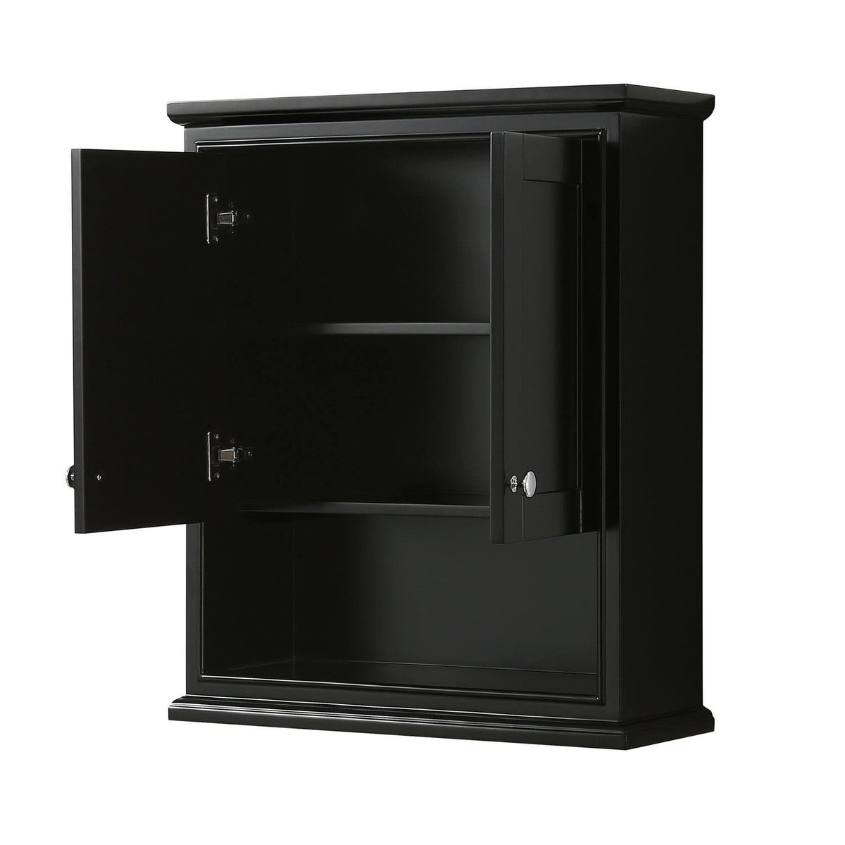 Dark Espresso Wall-Mounted Storage Cabinet T880493