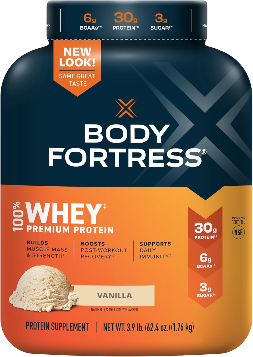 Vanilla & Chocolate Whey Protein Powder 3.9lbs S38783
