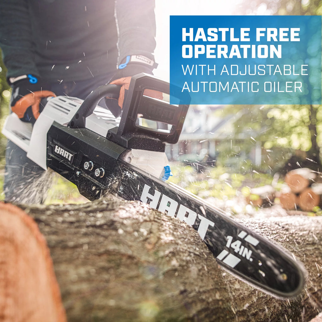 40-Volt 14-inch Battery-Powered Brushless Chainsaw Kit P979
