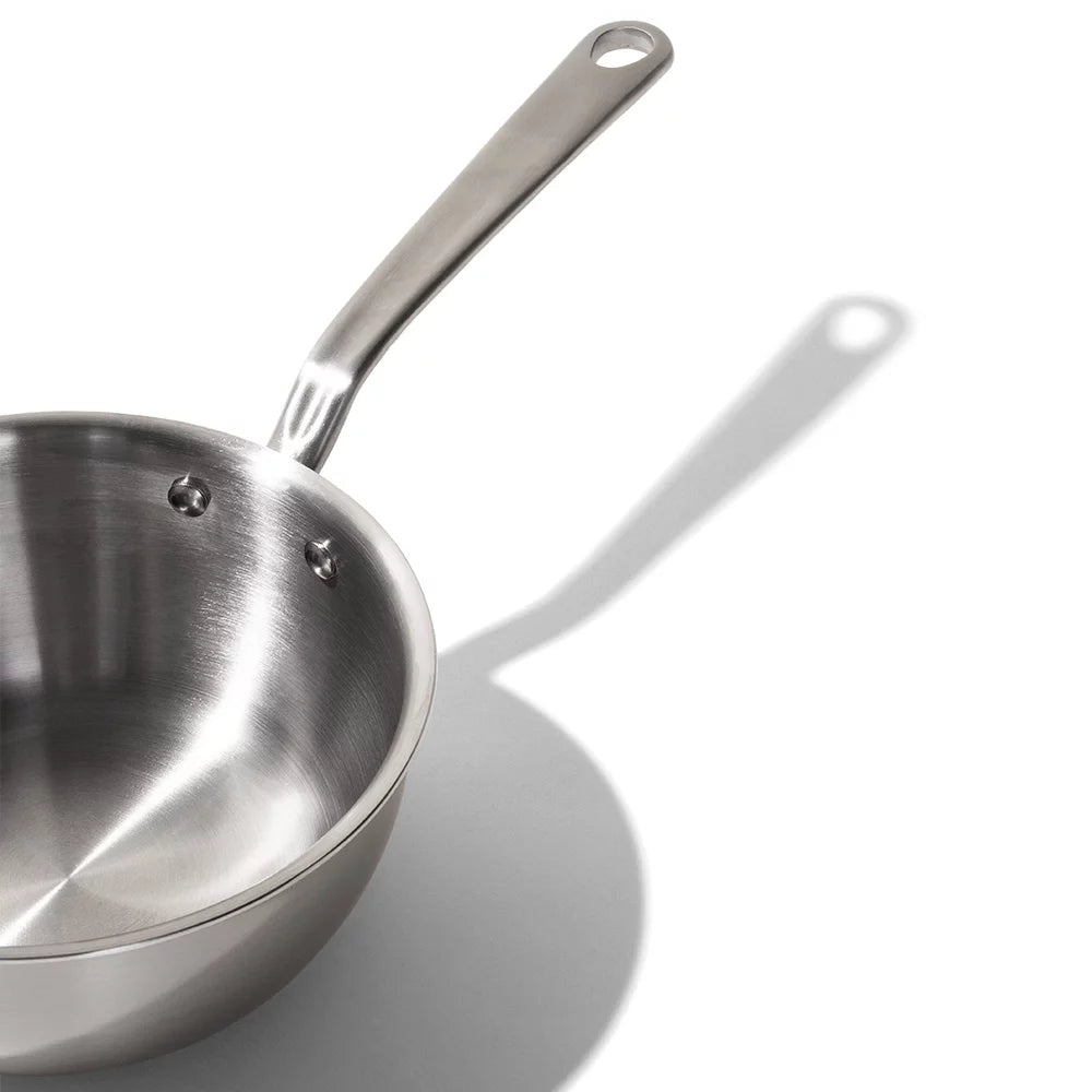 2 Quart Stainless Steel Saucier Pan C534