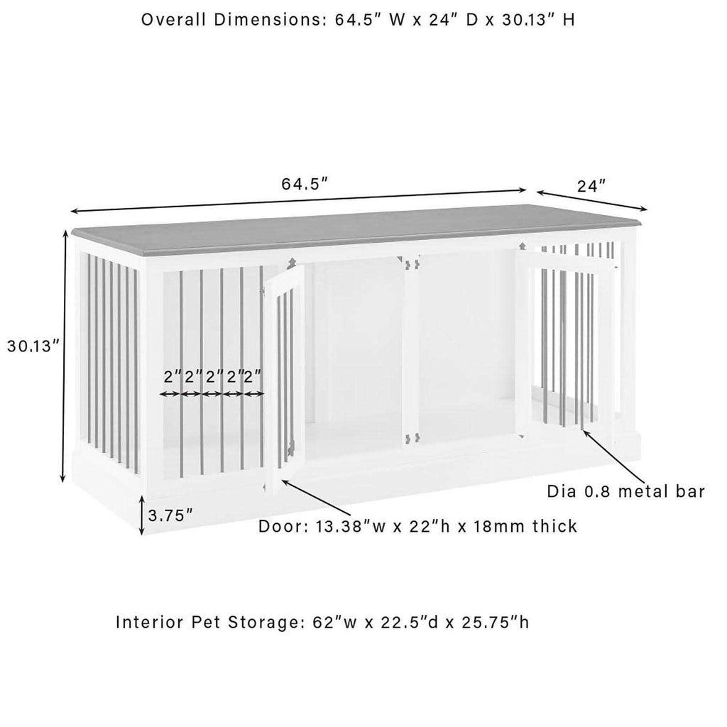 Medium Credenza Pet Crate I849