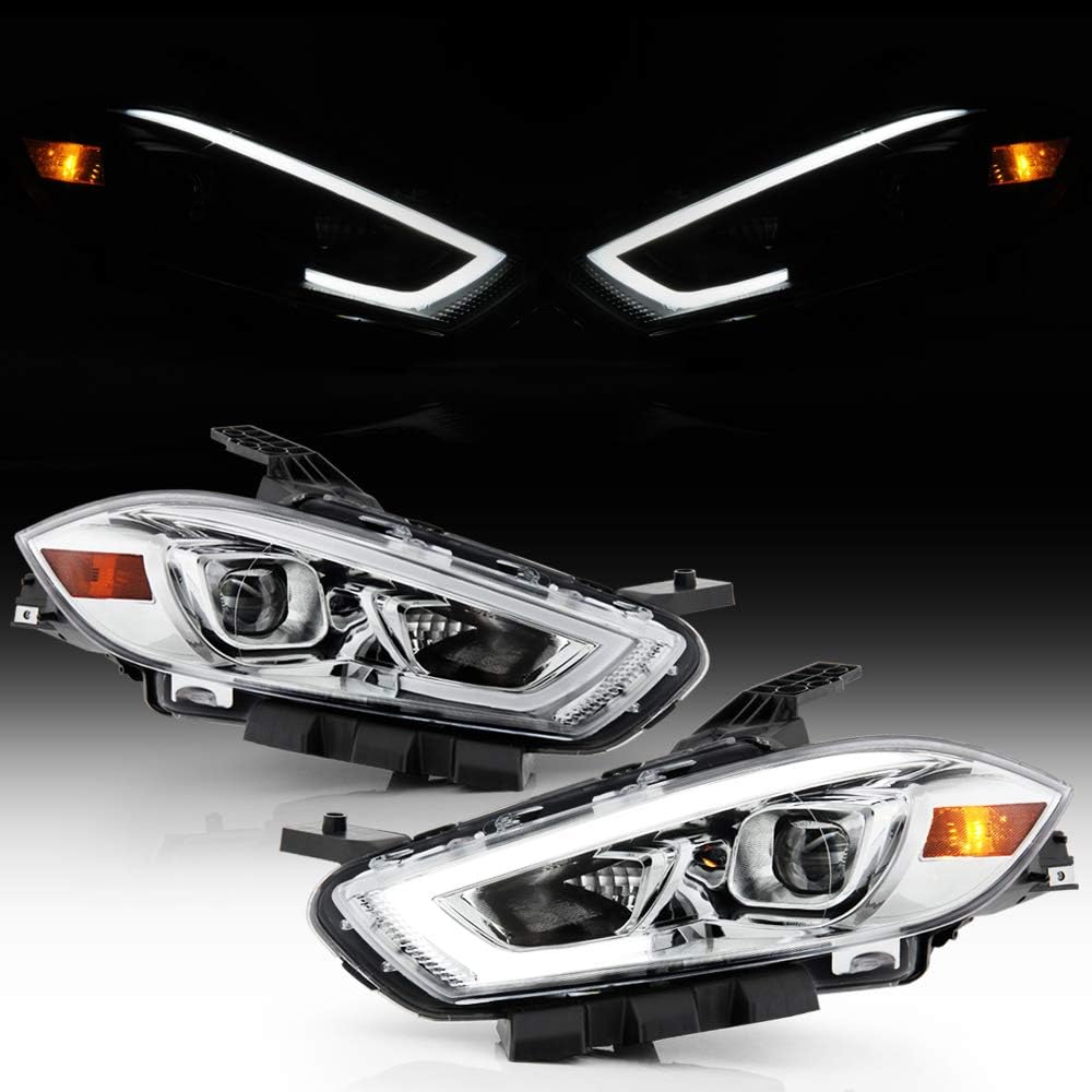 2013-2016 Dodge Dart LED Projector Headlights Left+Right Y304488
