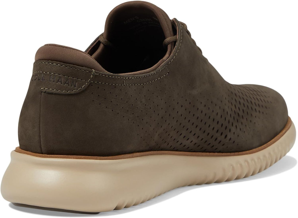 Deep Olive Nubuck Oxford Lined E191291
