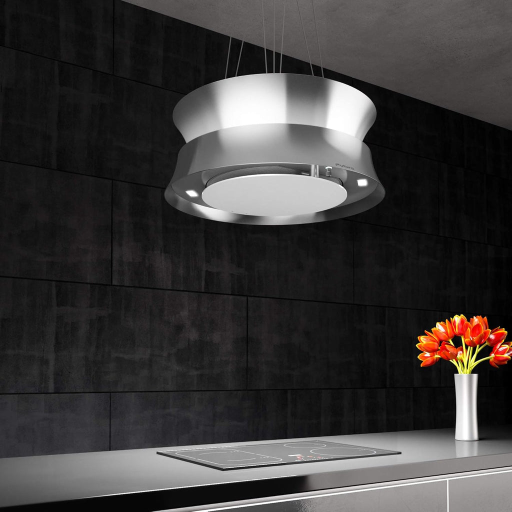 24" 940-CFM Stainless Steel Ductless Range Hood Q9438
