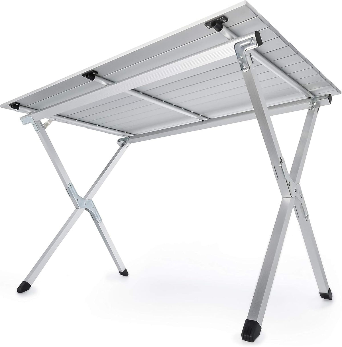 Aluminum Roll-Up Campsite Table with Carrying Bag V657790
