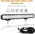 14 Inch 60W Single Row LED Light Bar Pack of 2 O62866