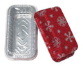 Aluminum Loaf Pan with Plastic Dome Lid Pack of 100 B62493