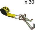 2” x 10’ Auto Tie-Down Car Straps 30 Pack K80185