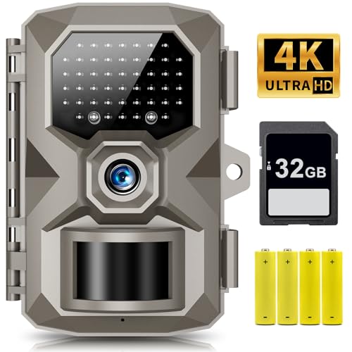 4K 48MP Night Vision Trail Camera D857