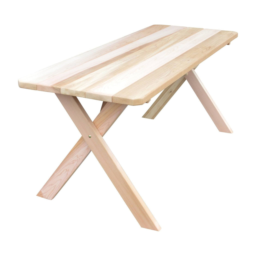 Cedar Cross-leg Picnic Table B6864