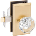 Satin Brass Privacy Door Knob V185