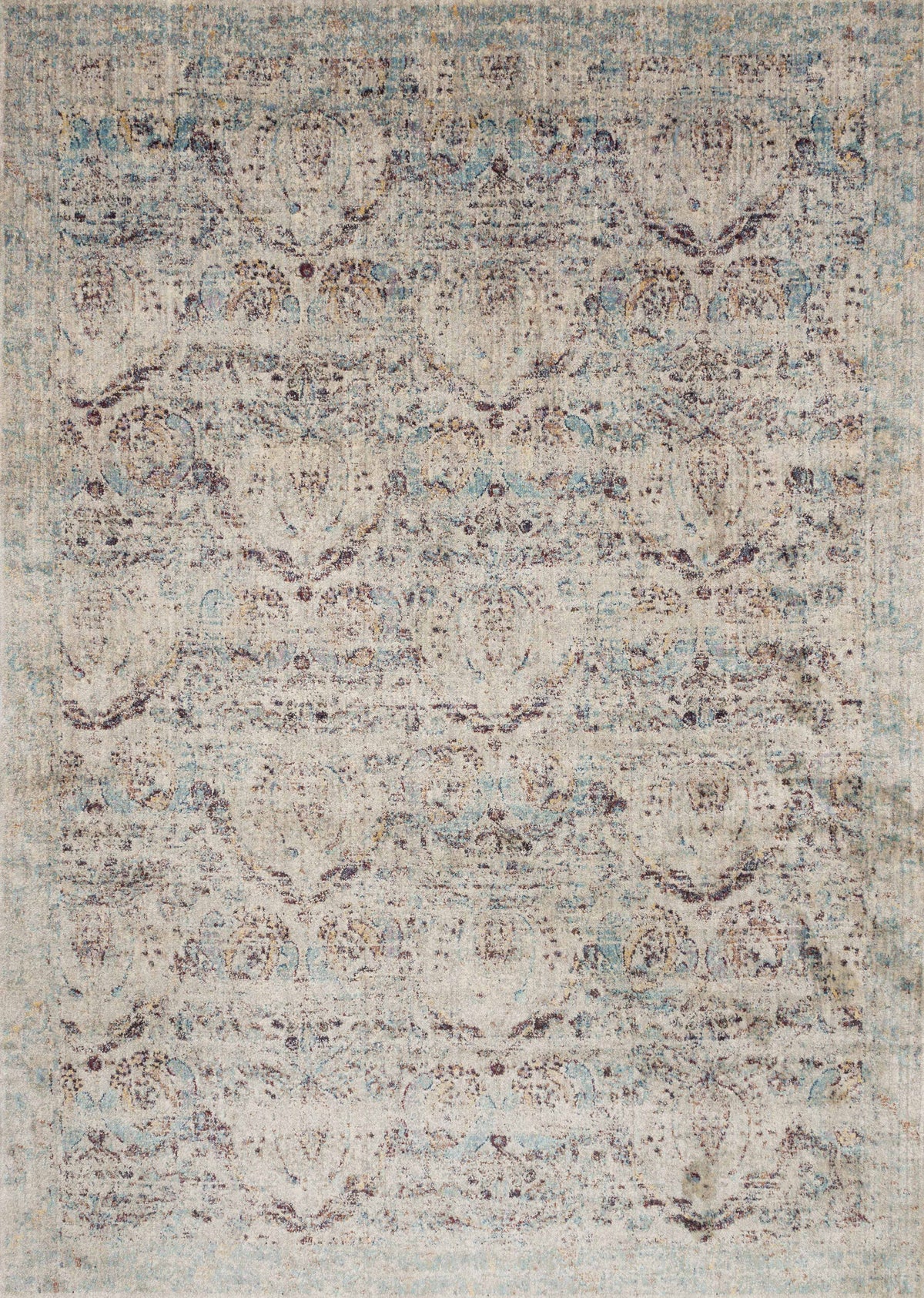 Silver Plum 9'6 x 13' Rug K9909