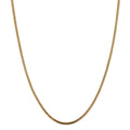 14kt Yellow Gold 2.5mm Franco Chain 20 inch Lobster Clasp F401756