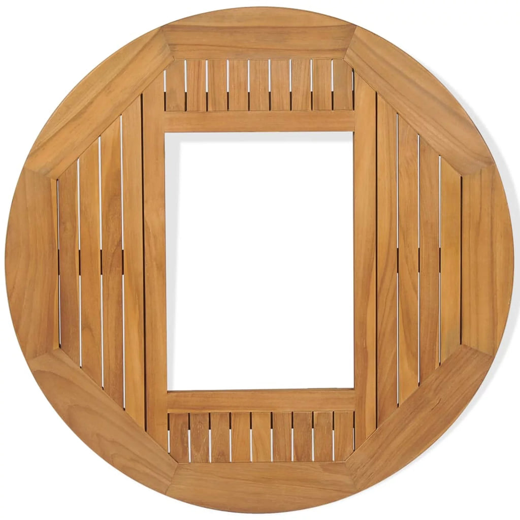 Crate Tabletop Teak 27.6" A728