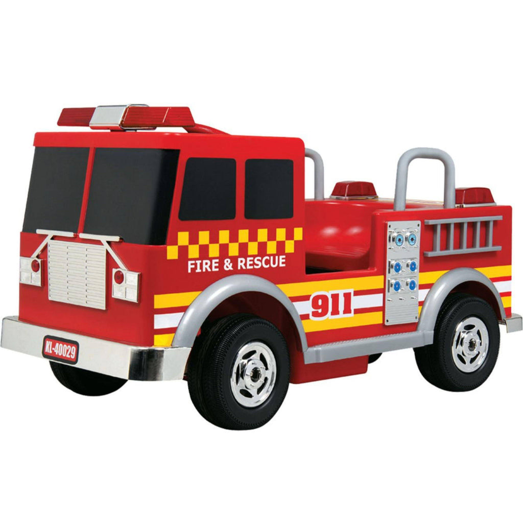 Red Ride-On Fire Truck E889