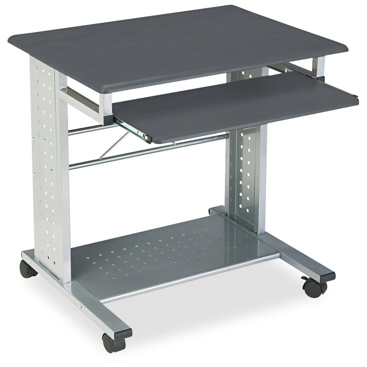 Anthracite Rectangular Mobile Workstation Y4771