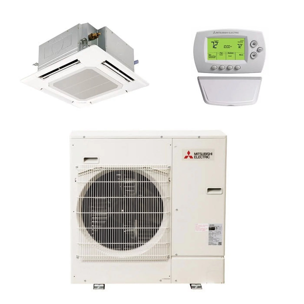 24,000 BTU Ceiling Cassette Single Zone Heat Pump Unit V893