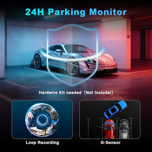 1080P FHD Dash Cam with 32G SD Card H92624