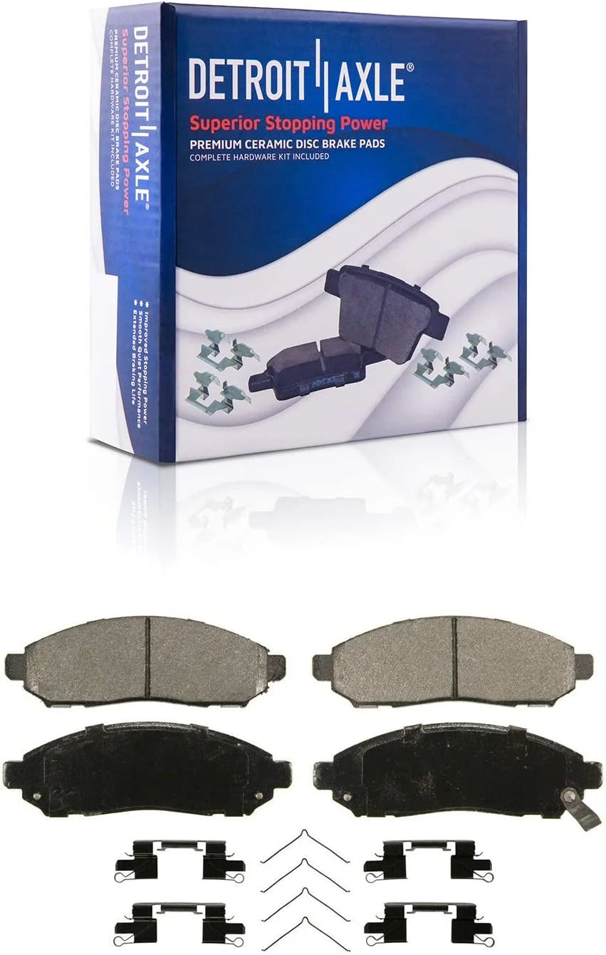 Brake Kit with Ceramic Brake Pads and Rotors P806005