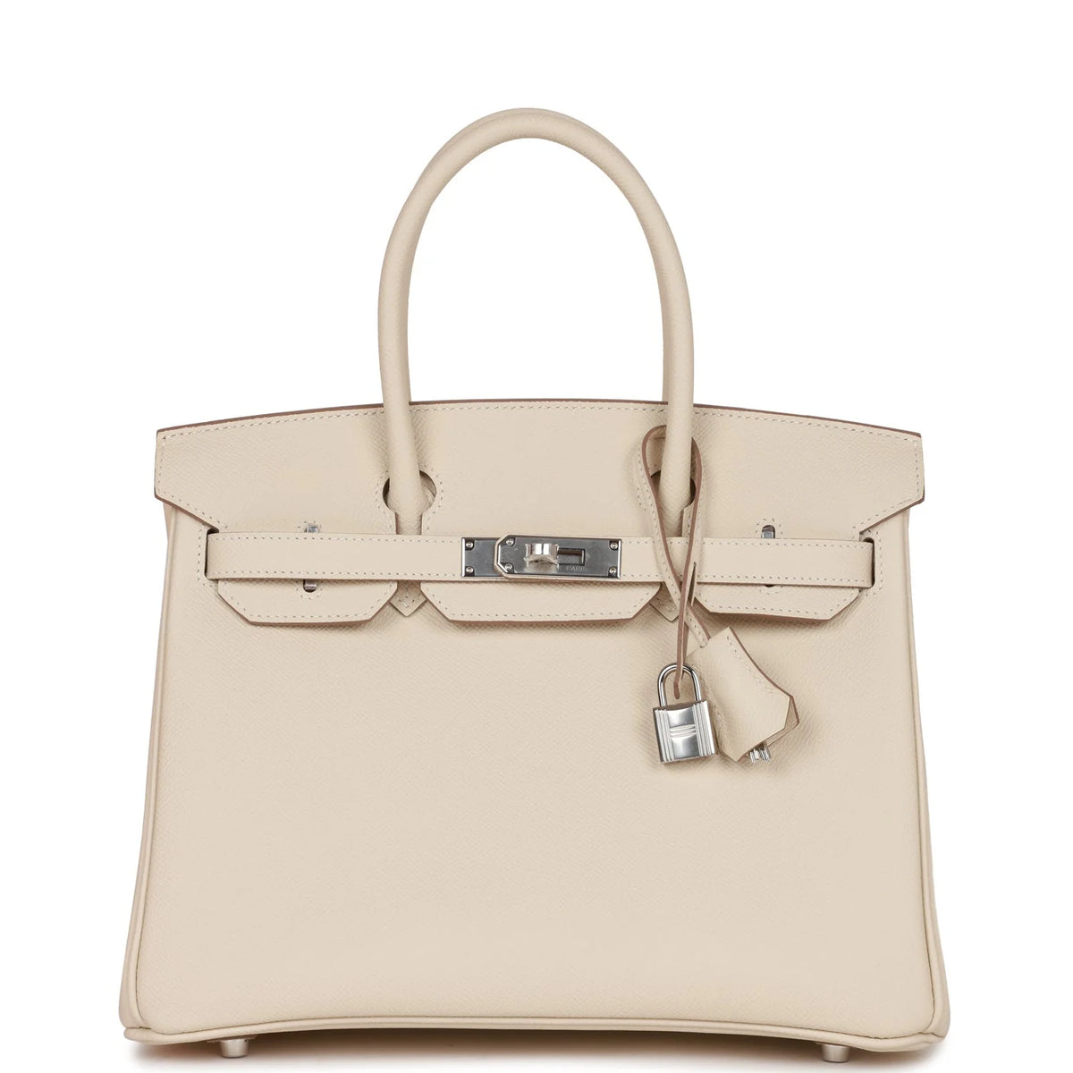 Birkin 30 Craie Epsom Palladium Hardware R152