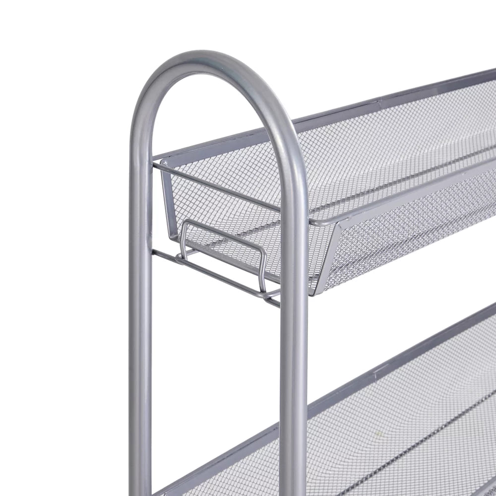 4 Tier Slim Rolling Storage Cart O81765