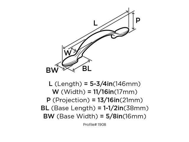 Satin Nickel Cabinet Pull 25-Pack R463332