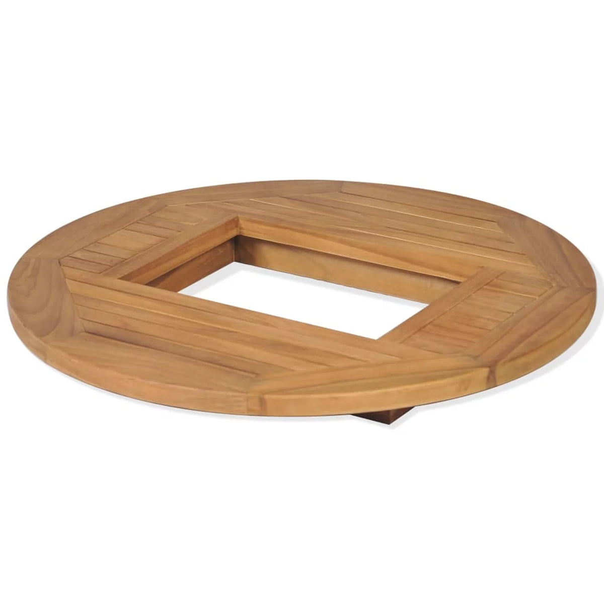 Crate Tabletop Teak 27.6" A728