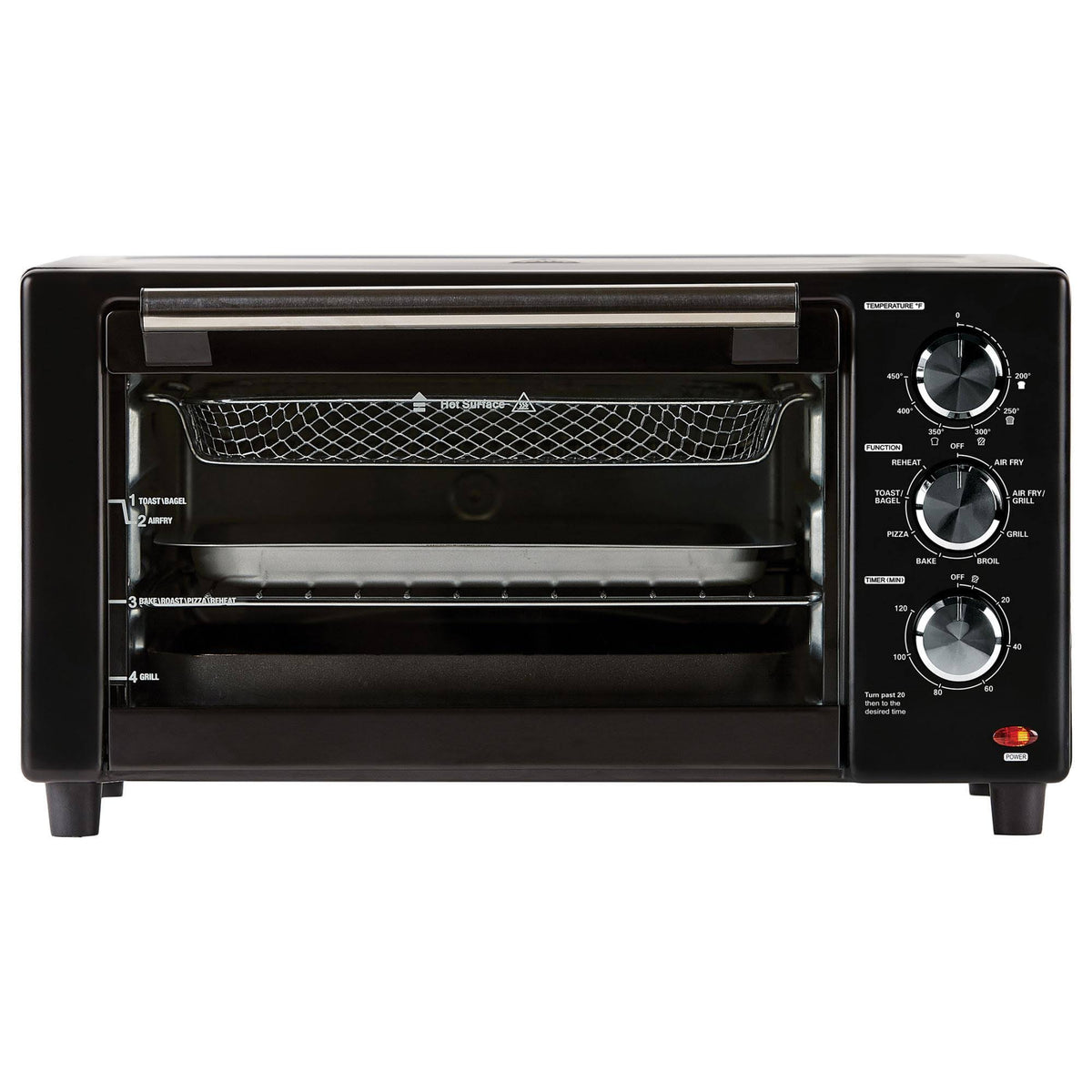 Black Air Fryer Grill G232