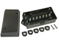 4-Pack Electrical Junction Box with 7 Color Coded Terminals P35880