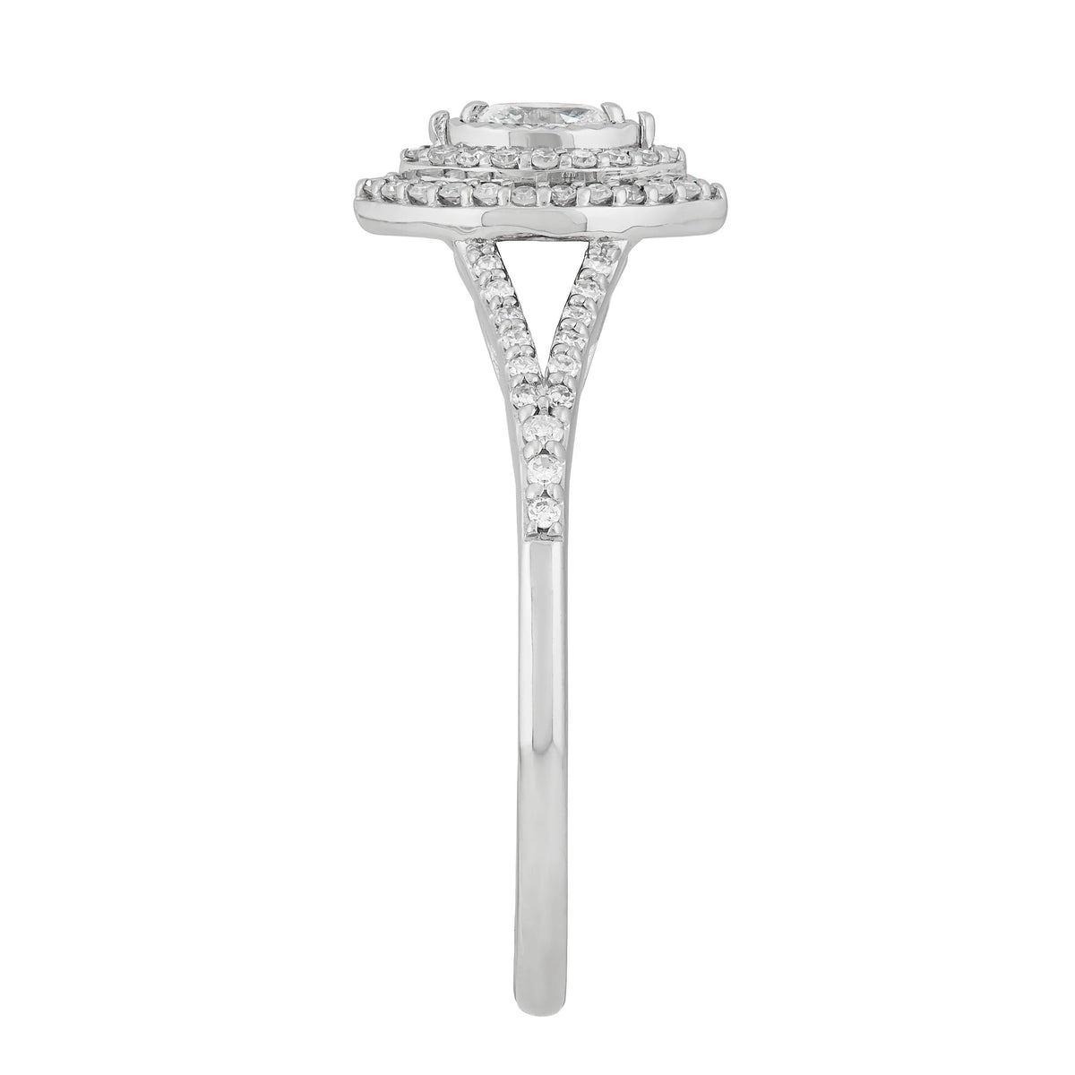 .33 CT Diamond Marquise Engagement Ring in 10K White Gold, Size 7 I32953