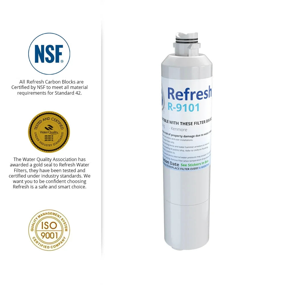3 Pack Refrigerator Water Filter N46010
