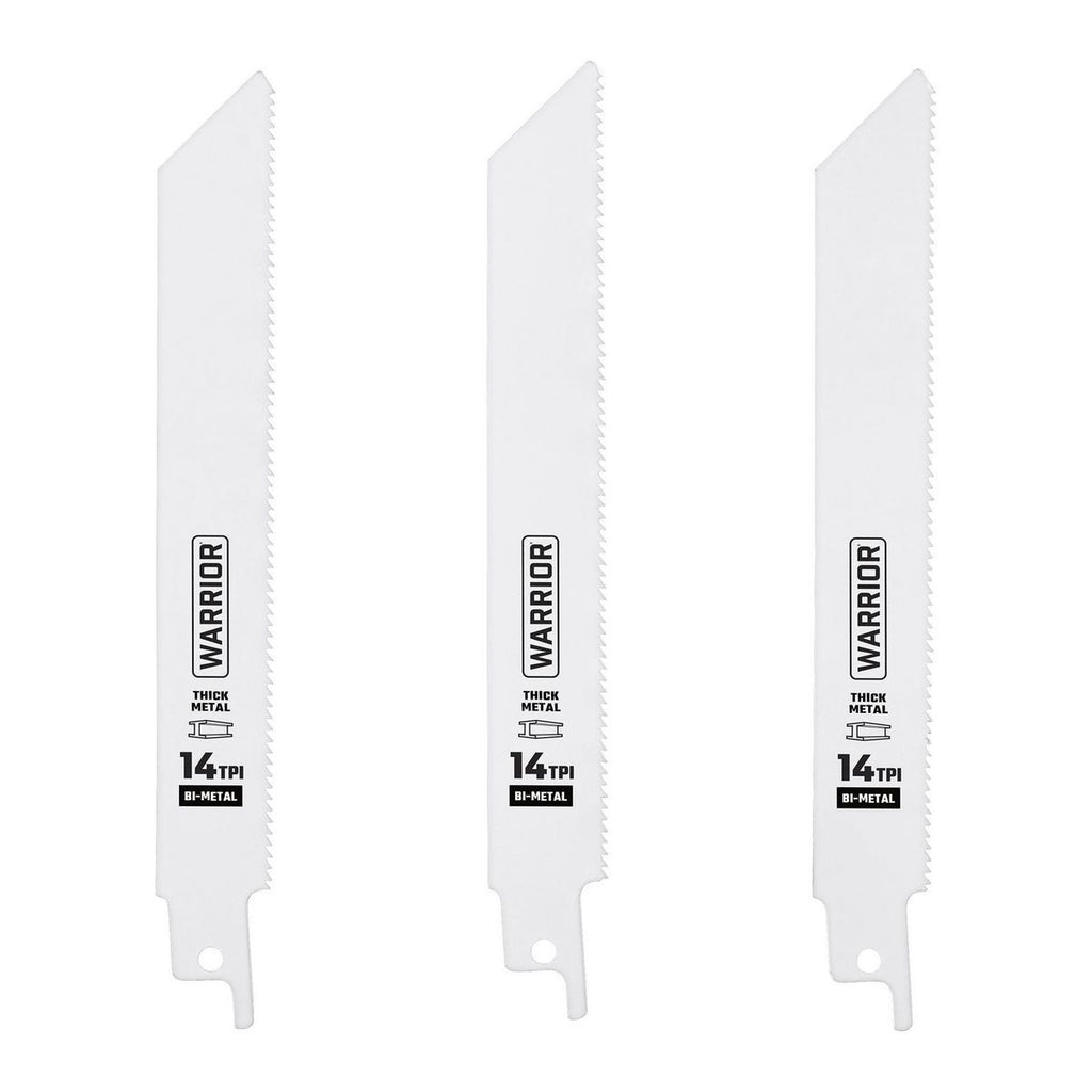 6 in. 9 in. Bi-Metal Reciprocating Saw Blade Set, 15-Piece U3956