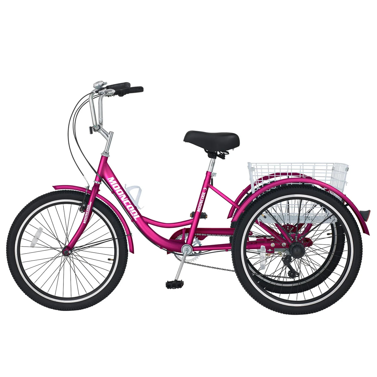 3 Wheel Folding Tricycle 7 Speed Adult Trike R626