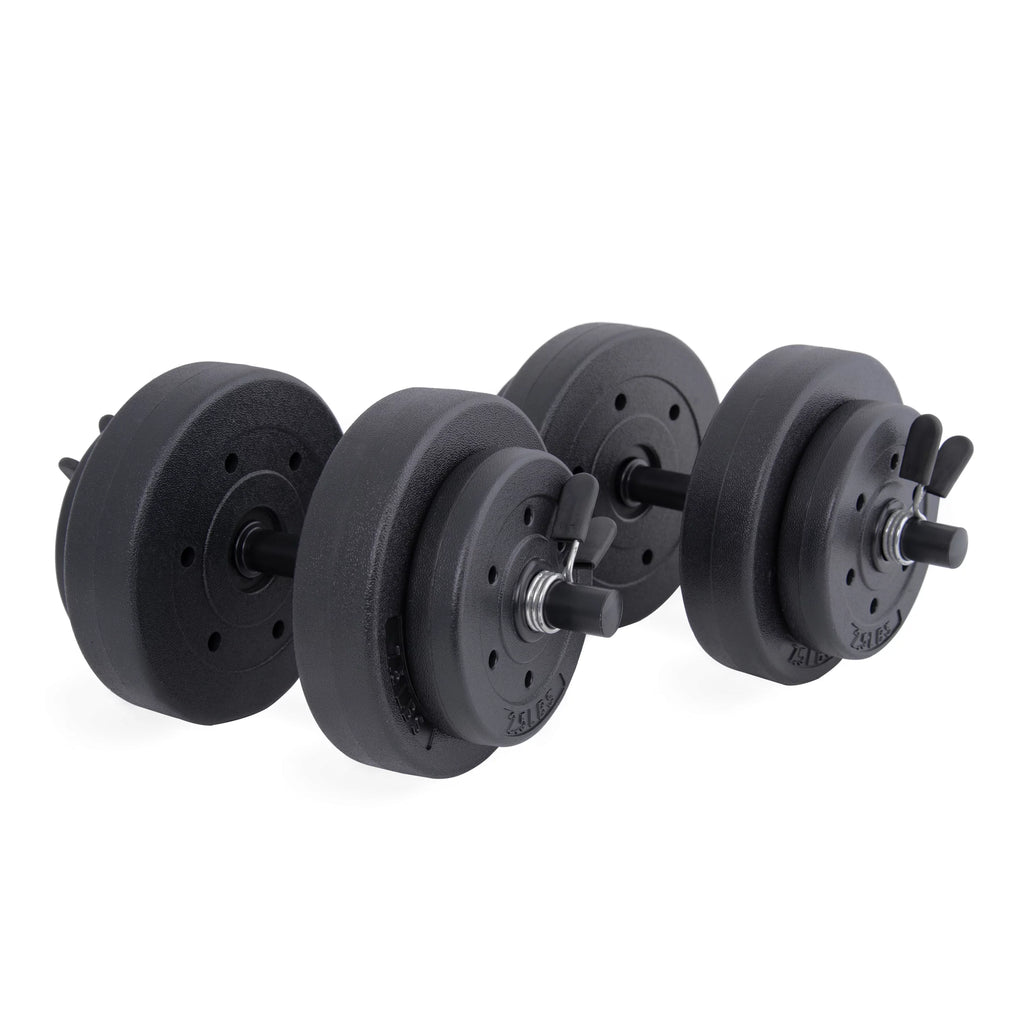 40lb Adjustable Vinyl Dumbbell Set S1852